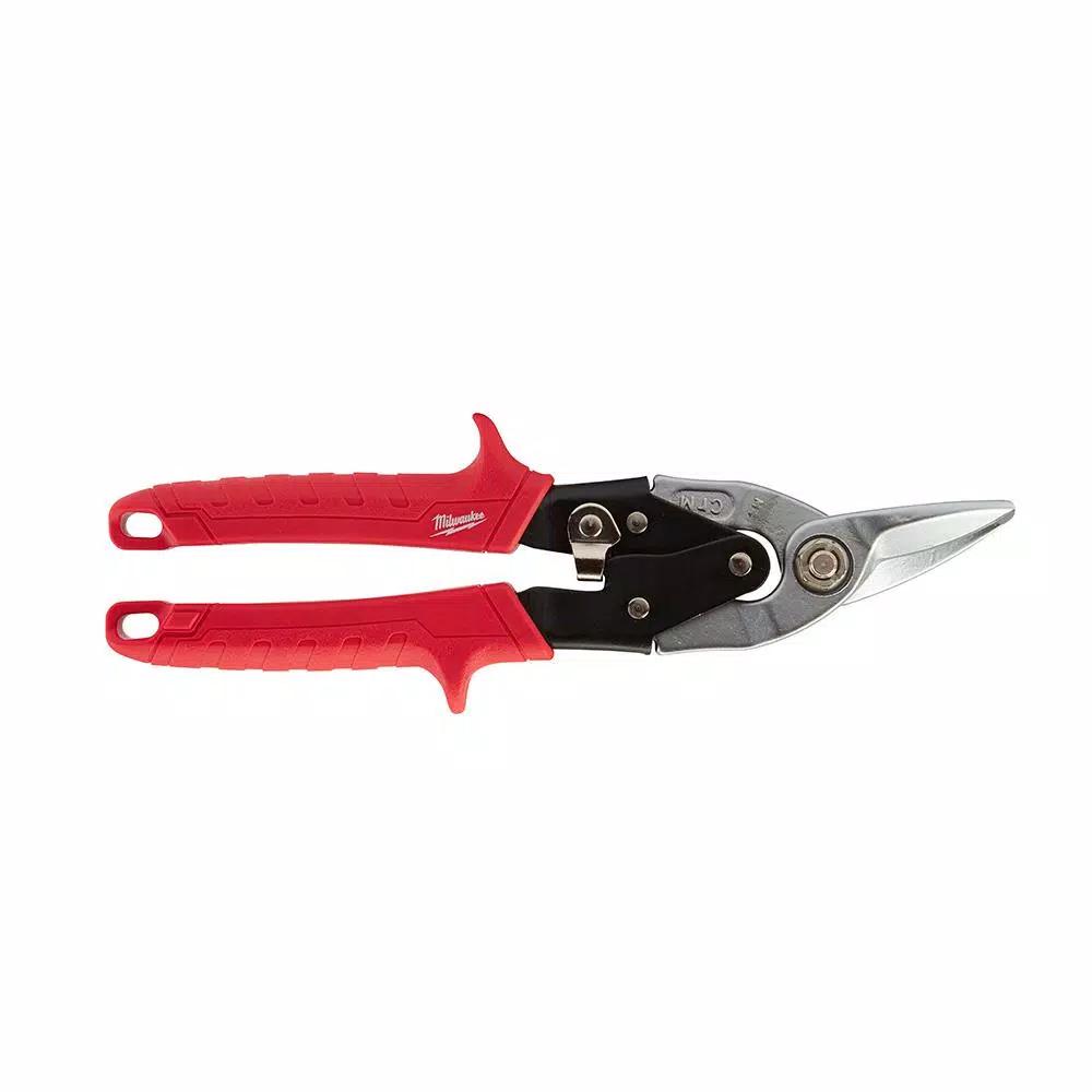 Milwaukee 5-Piece Aviation Snips Set, Forged Steel Blades, Left, Right, Straight & Offset