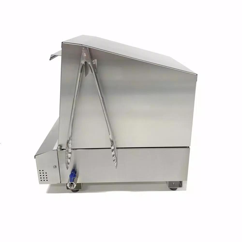 Paragon Pro Series Stainless Steel Hot Dog Steamer, 8 Qt. Capacity, 200 Hot Dog Capacity