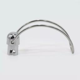 ExcelSteel Stainless Steel Paper Towel Holder with Durable Bamboo Base thumbnail 3