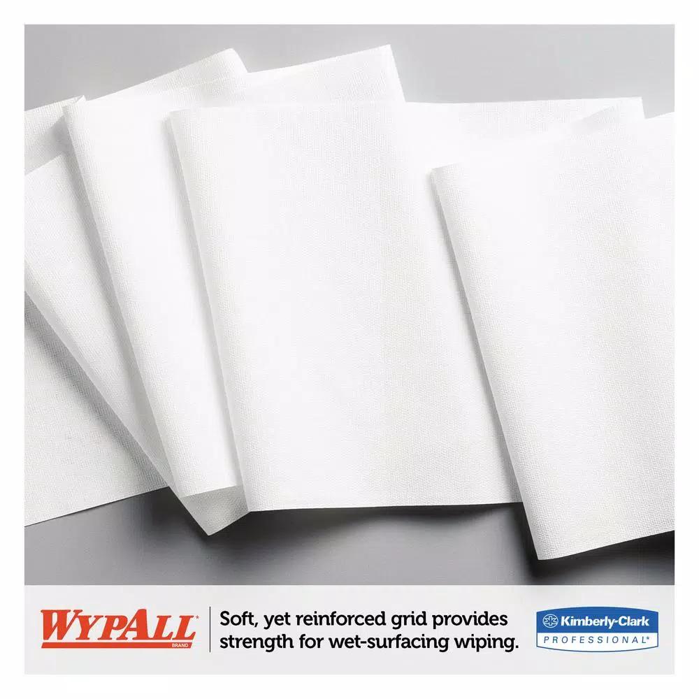 WypAll L30 Center-Pull Wipes, White, 300-Count (Case of 2)