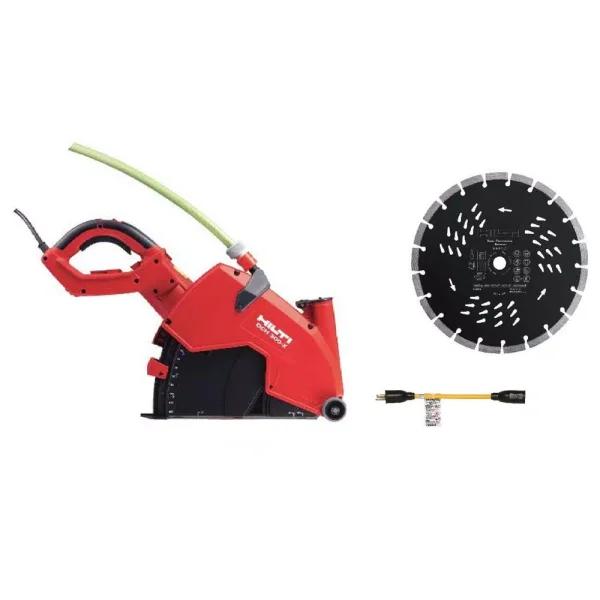 Hilti DCH 300-X 12 in. Corded Diamond Concrete Saw with 2 SPS Universal Blades
