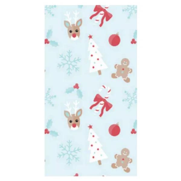 Sugar Plum Party SugarPlum Holly Jolly 32-Piece Assorted Disposable Paper Napkins