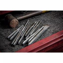 GearWrench 10-Piece Cold Chisel Set with Tool Roll thumbnail 3