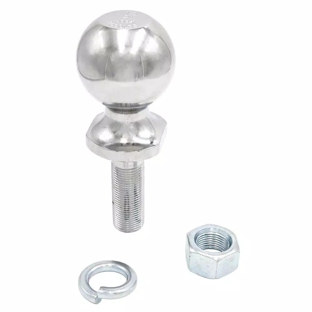 TowSmart 2 in. Chrome Hitch Ball, 3500 lb. Gross Load Rating