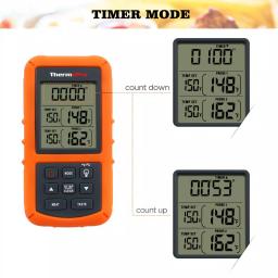 ThermoPro TP20 Wireless Digital Meat Thermometer with Dual Probes for BBQ Smoker Grill and Oven thumbnail 2