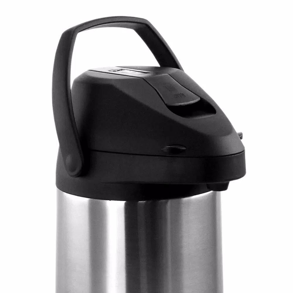 MegaChef 3L Stainless Steel Insulated Airpot Hot Water and Beverage Dispenser