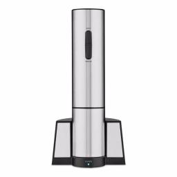Cuisinart Electric Wine Opener with Rechargeable Charging Base, Brushed Stainless Steel thumbnail 1