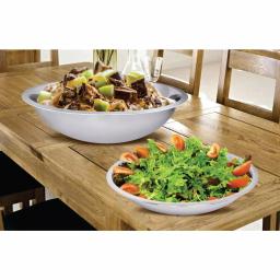 Unbranded Stainless Steel Mixing Bowl Set, 2-Piece (7.6 Qt. and 4.6 Qt.) thumbnail 8