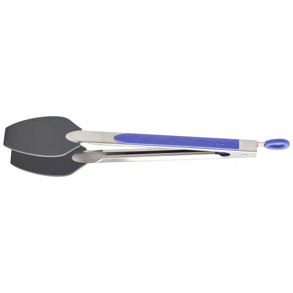 Frigidaire 14-Piece Silicone and Nylon Kitchen Utensil Set with Stainless Steel Measuring Tools