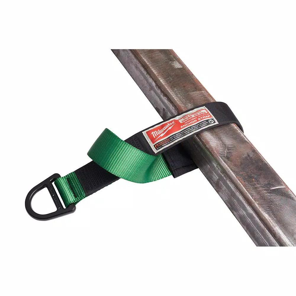 Milwaukee 50 lb. Anchor Strap Lanyard with Oversized D-Ring