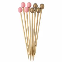 Sugar Plum Party SugarPlum Confetti 24-Piece Assorted Wood Small Food Picks for Cocktails and Appetizers thumbnail 2
