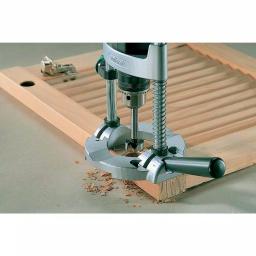 Wolfcraft Wolf Craft Multi-Angle Drill Guide with 3/8 in. Chuck and Cast Aluminum Base thumbnail 7