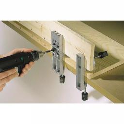 Wolfcraft Dowel Pro Kit - Aluminum Doweling Jig Set with 60 Beechwood Dowels thumbnail 8