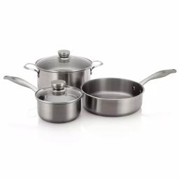 Frigidaire ReadyCook 5-Piece Stainless Steel Cookware Set thumbnail 1