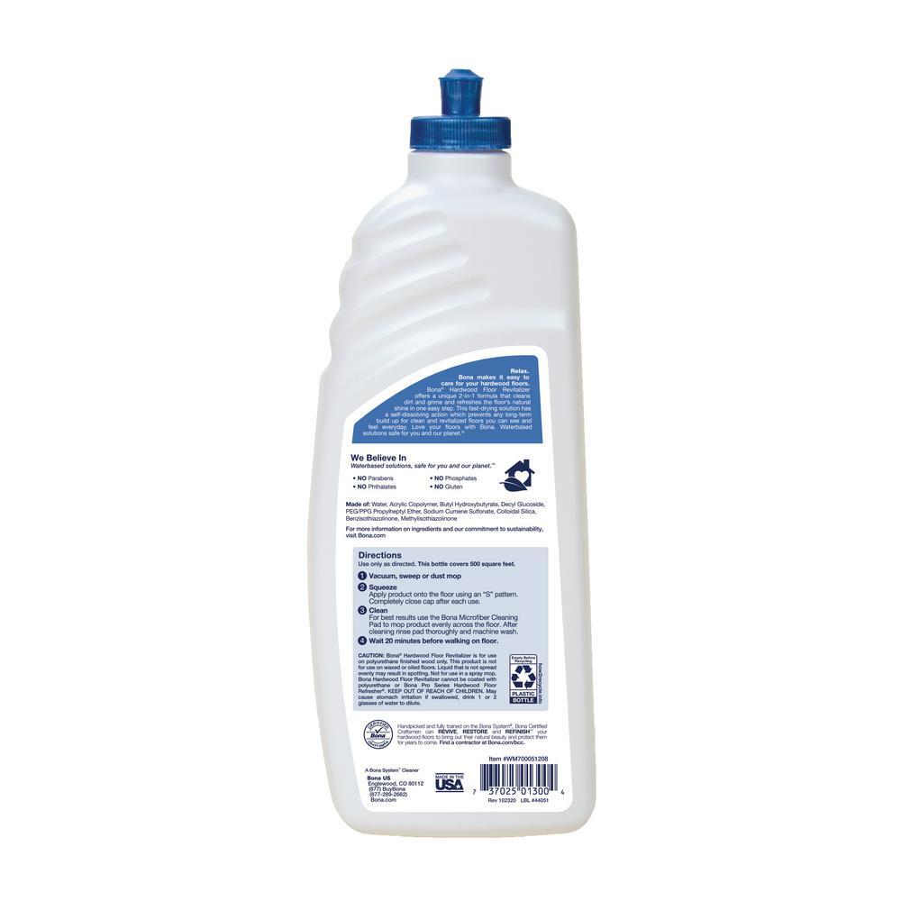 Bona Clean and Refresh Hardwood Floor Cleaner and Revitalizer, 32 oz