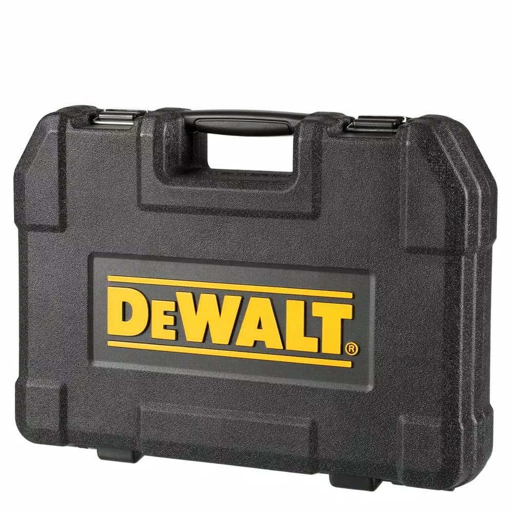 DEWALT 108-Piece 1/4 in. and 3/8 in. Drive Polished Chrome Mechanics Tool Set