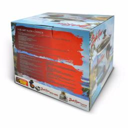 Uncanny Brands Bob Ross Officially Licensed 2 Qt. Slow Cooker, Blue thumbnail 3