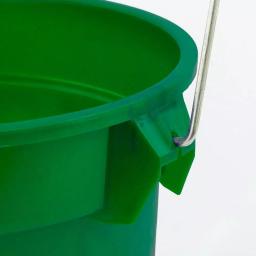 TAFCO PRODUCTS Tafco 3.5 Gal. ECO Utility Bucket, 14 Qt. Heavy-Duty Recycled Plastic Pail with Spout and Sponge, Green thumbnail 4