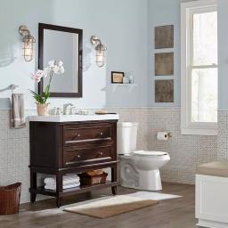 Pfister Venturi 24 in. Single Towel Bar in Spot Defense Brushed Nickel thumbnail 9