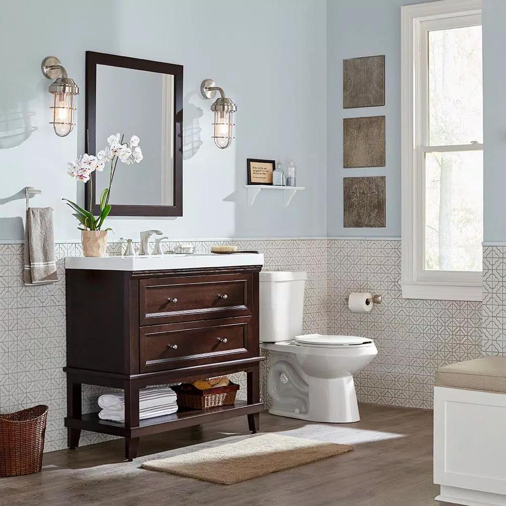 Pfister Venturi 24 in. Single Towel Bar in Spot Defense Brushed Nickel
