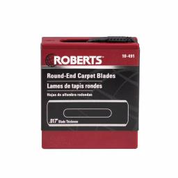 ROBERTS Carbon Steel Round-End Carpet Blades with Quick Dispenser and Storage (100-Pack) thumbnail 4