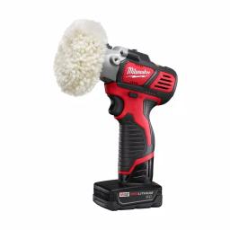 Milwaukee M12 12V Lithium-Ion Variable Speed Polisher/Sander Kit with (2) Batteries, Charger & Accessories thumbnail 7