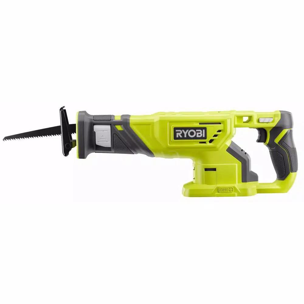 RYOBI 18V ONE+ Cordless Reciprocating Saw and 6-1/2 in. Circular Saw Combo Kit (Tools Only)