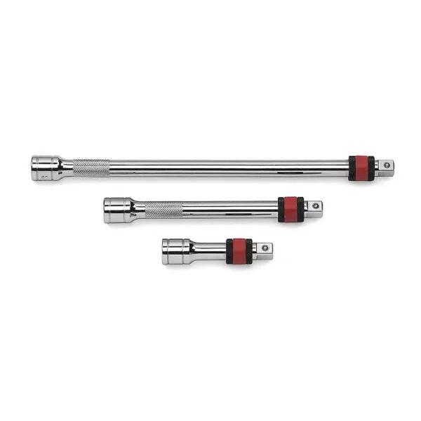 GEARWRENCH 1/4 in. Drive Locking Extension Set, 3-Piece (2 in., 3 in., 6 in.)