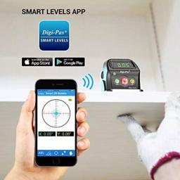 Digi-Pas Smart Mini-Cube 2-Axis Wireless Digital Level with Bluetooth thumbnail 2