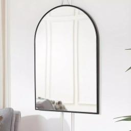 Home Decorators Collection Medium Arched Black Classic Accent Mirror thumbnail 3