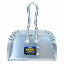 Quickie Professional 17 in. Aluminum Dust Pan with Oversized Handle thumbnail 1