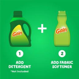 Gain Original Scent Liquid Fabric Softener, 51 oz (60 Loads), 8-Pack thumbnail 6