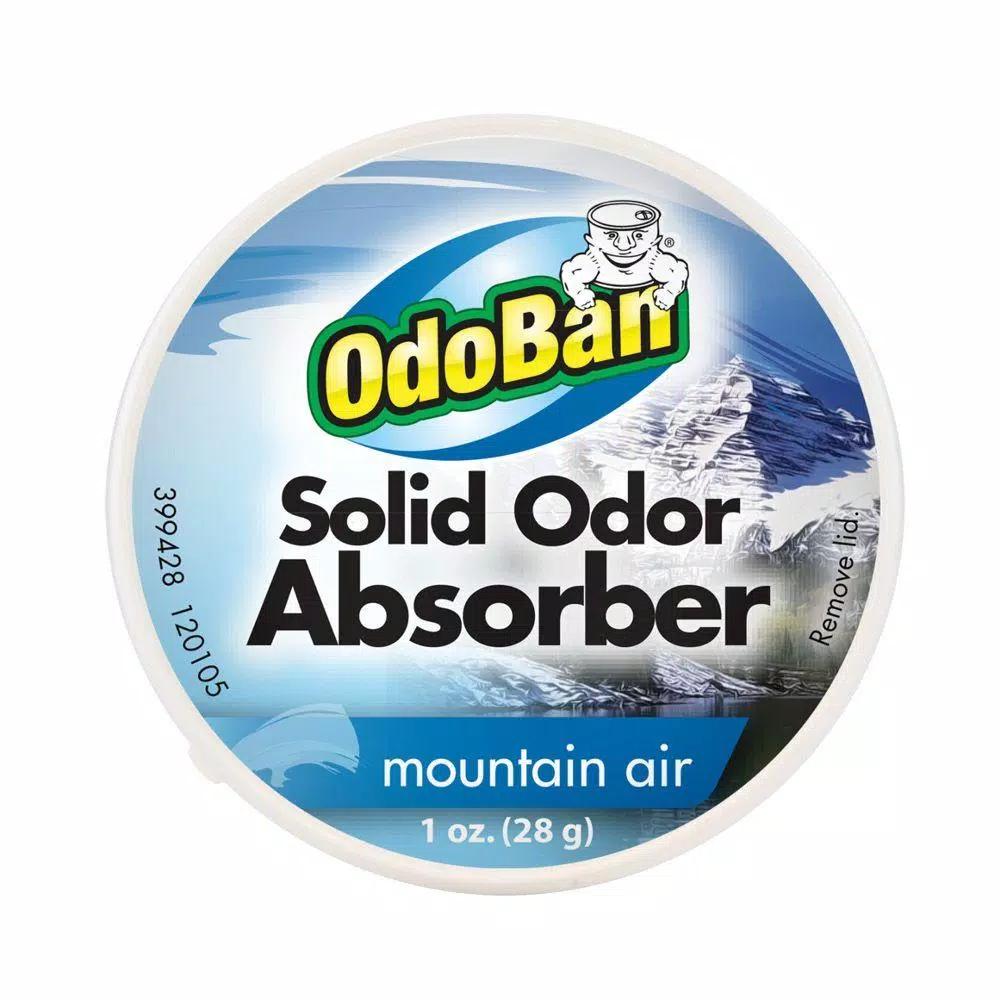 OdoBan Mountain Air Solid Odor Absorber Gel, 1 oz.