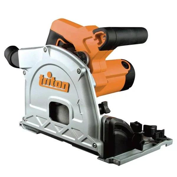 Triton TTS1400 1400W 110-Volt Plunge Track Saw with Keyless Blade Change