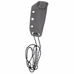 Camillus Choker 5.5 in. Tanto Fixed Blade Knife with Kydex Sheath and Neck Chain thumbnail 4