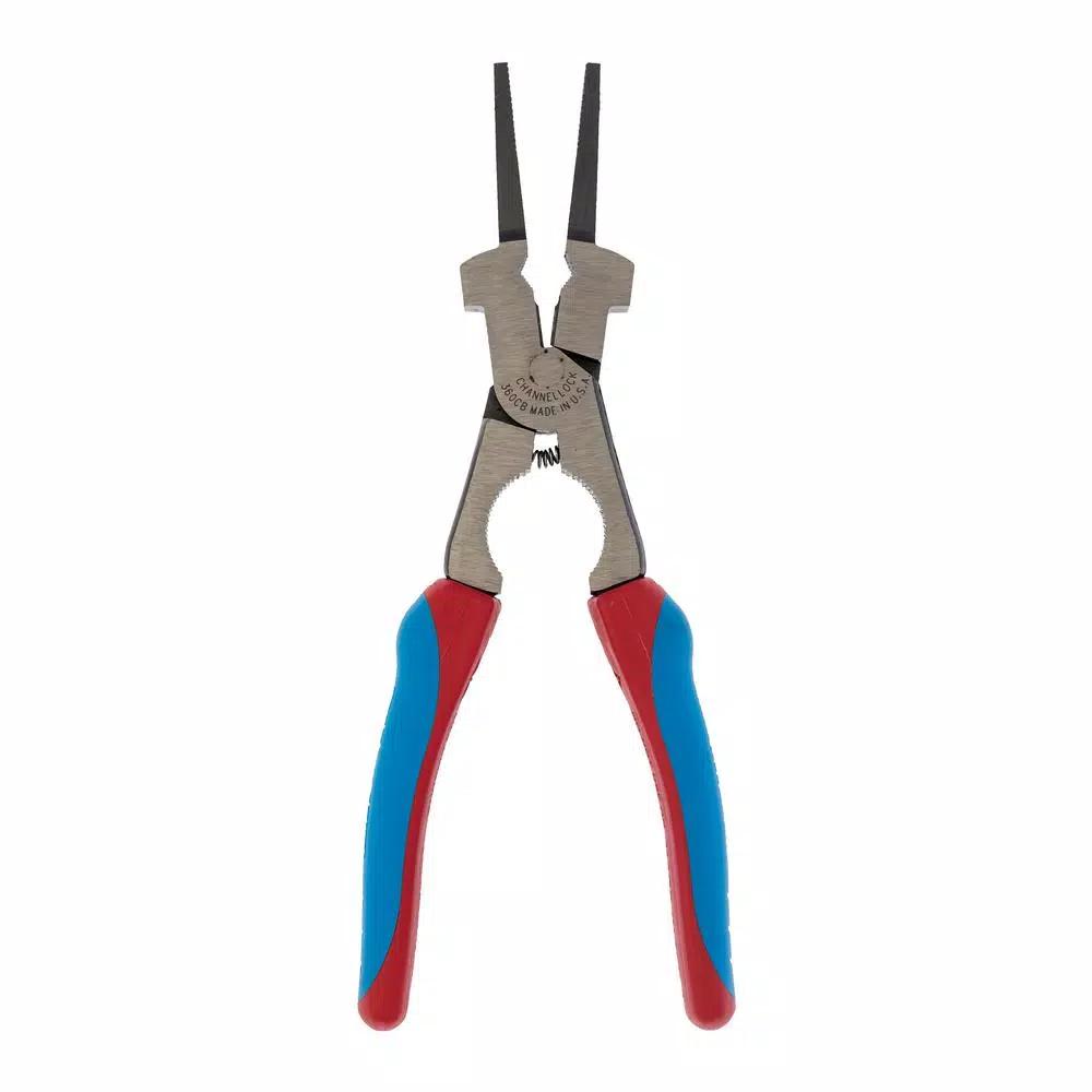 Channellock 9 in. High Leverage Welding Pliers with XLT Technology and Code Blue Comfort Grip