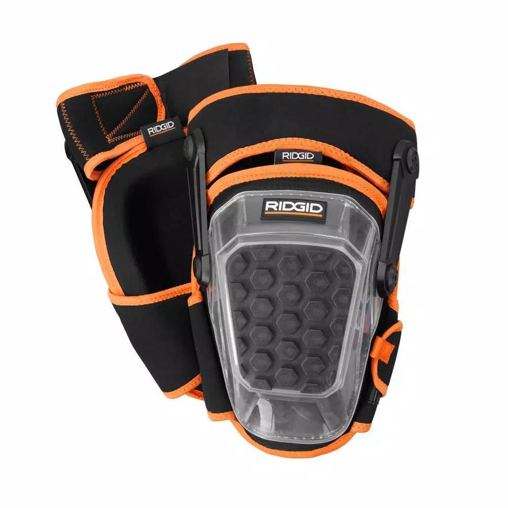 RIDGID 16 oz. Rubber Tile Mallet and Pro-Hinge Stabilizing Knee Pad Set