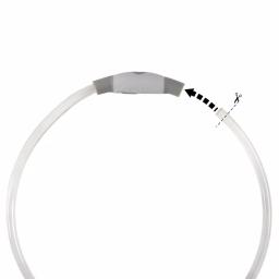 Nite Ize NiteHowl LED Rechargeable Safety Necklace, Disc-O Select Multi-Color Dog Collar thumbnail 4