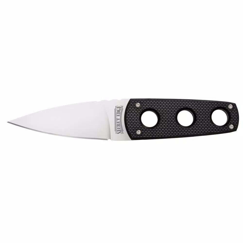 Cold Steel Secret Edge 3.5 in. Neck Fixed Blade Knife with Secure-Ex Sheath