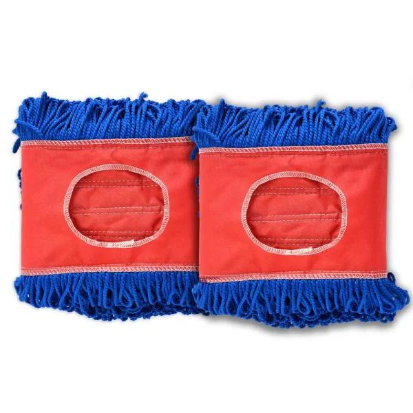 Alpine Industries 24 in. Microfiber Dust Dry Mop Replacement Head, 2-Pack