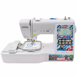 Brother Marvel Themed 2-in-1 Sewing and 4 in. x 4 in. Embroidery Machine with Color Touch LCD Screen thumbnail 1