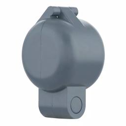 Prime-Line Diecast Door Knob Lock-Out Device, Gray Painted, Keyed Alike thumbnail 2