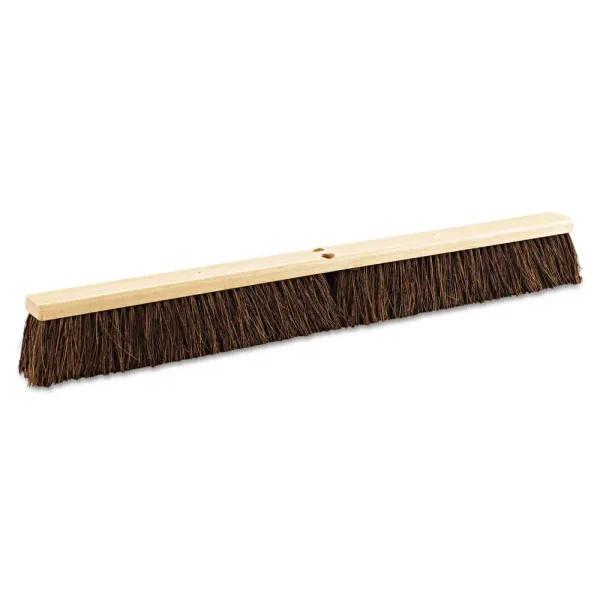Boardwalk 36 in. Palmyra Bristle Floor Brush Head with Hardwood Block