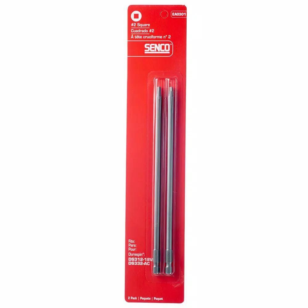 SENCO DuraSpin 3 in. Square Integrated Replacement Drill Bits, 2-Pack