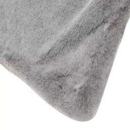 Noble House Toscana Timeless Grey Faux Fur Throw Blanket, 60 x 50 in. thumbnail 3