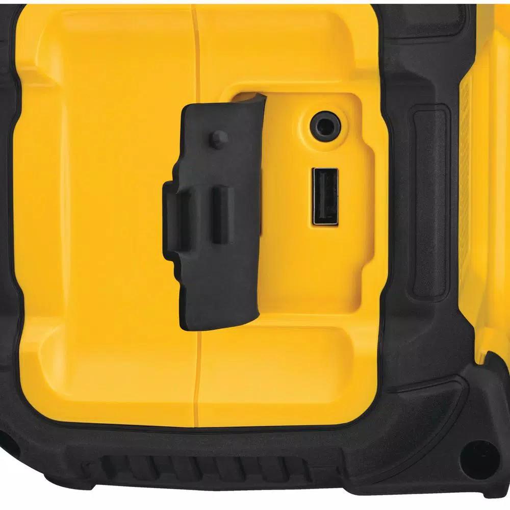 DEWALT 20V MAX Bluetooth Jobsite Speaker with 22 in. ToughSystem Tool Box Cooler Bundle