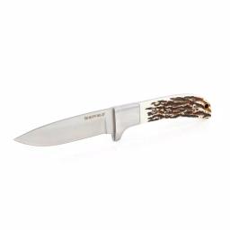 Sheffield 12190 Herod Stag Series 3.75 in. Drop Point Fixed Blade Hunting Knife thumbnail 1