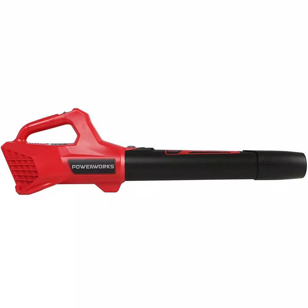 POWERWORKS 20V Cordless Axial Handheld Blower, 85 MPH, 310 CFM, BLP301