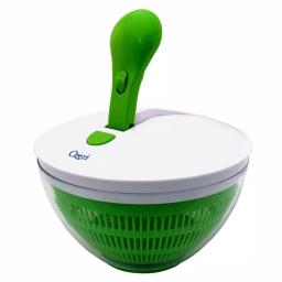 Ozeri FRESHSPIN Salad Spinner and Serving Bowl, Swiss Designed, BPA-Free, Green thumbnail 6