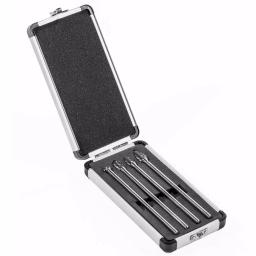 XtremepowerUS 6 in. Long Reach Double Cut Carbide Rotary Burr Bit Set, 4-Piece thumbnail 1